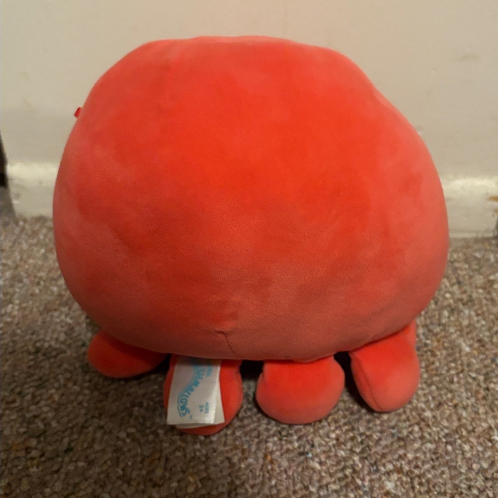 Cute Red Octopus Plush Toy - Picture 3 of 6